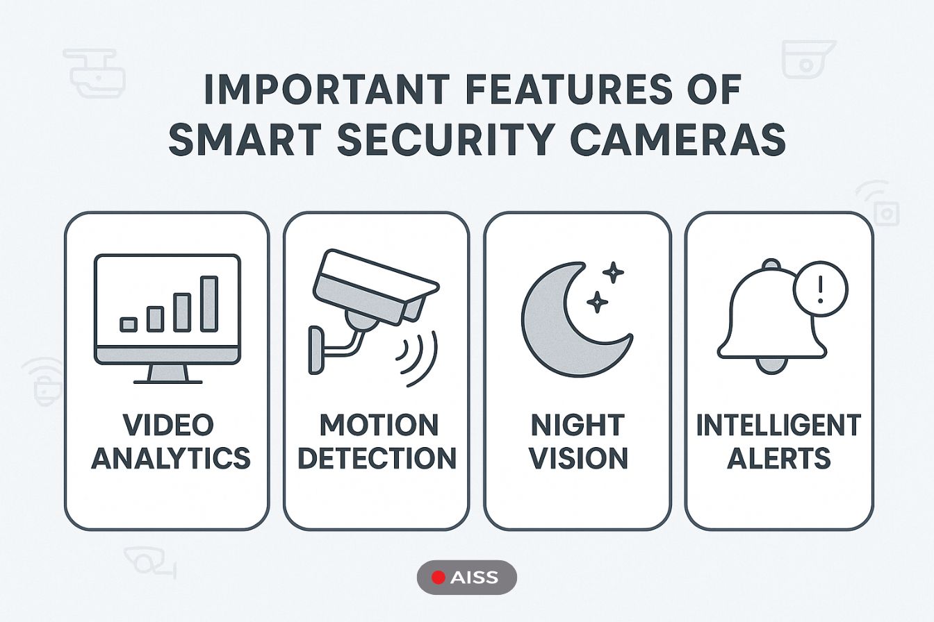 Important Features of Smart Security Cameras