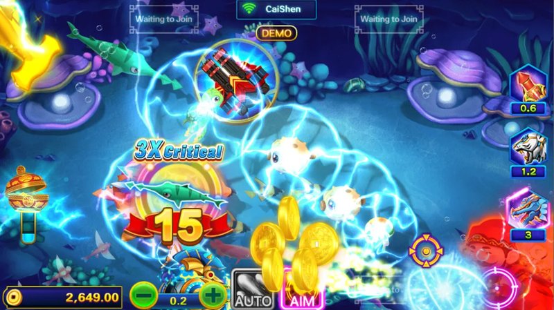 Overview of cai shen fishing demo